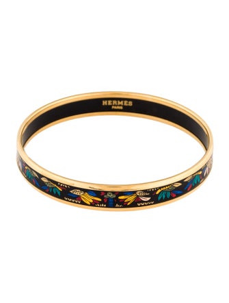 Hermès Vintage Narrow Enamel Bangle