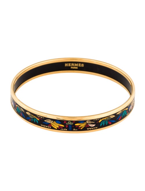 Hermès Vintage Narrow Enamel Bangle