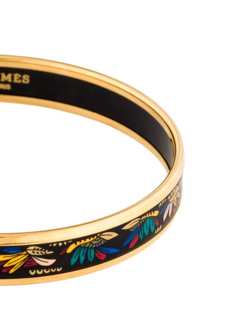 Hermès Vintage Narrow Enamel Bangle