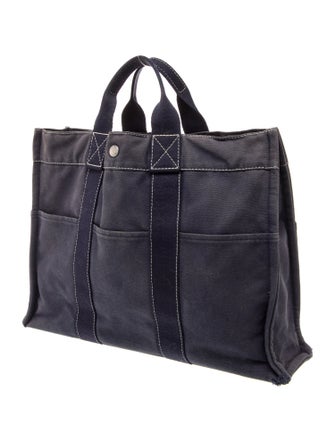 Hermès Toile Fourre-Tout MM