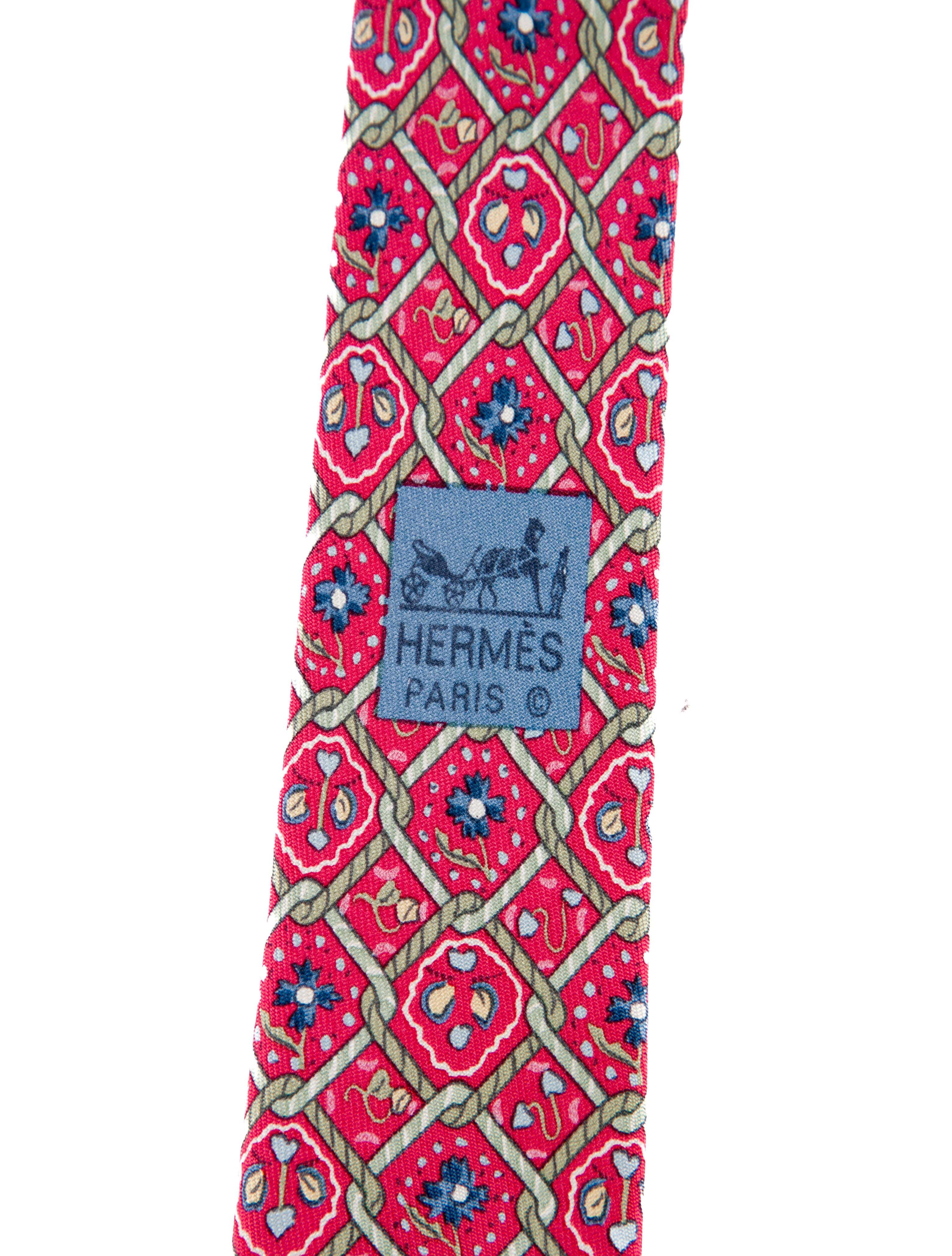 Hermès Vintage Silk Tie