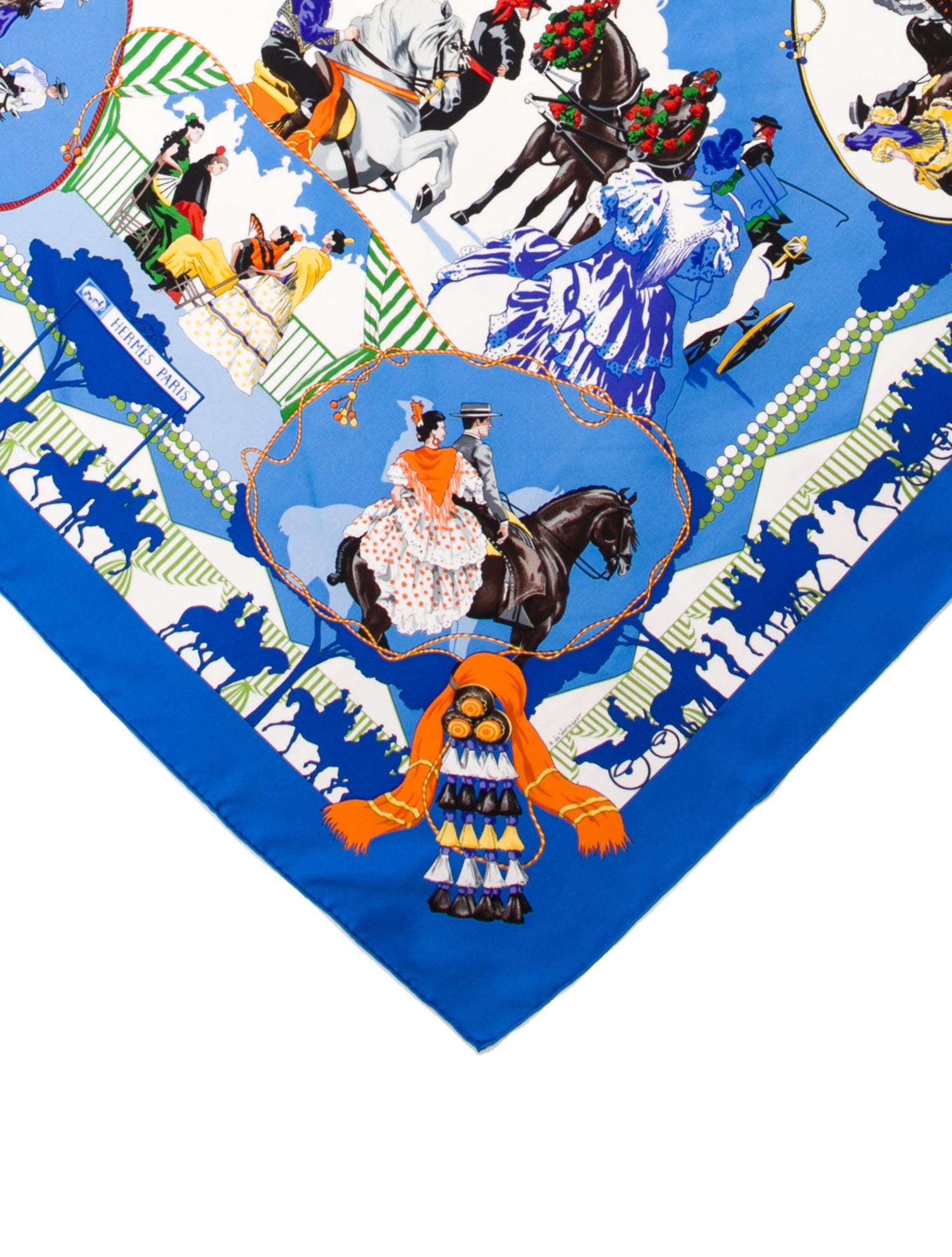 Hermès Feria de Sevilla Silk Scarf