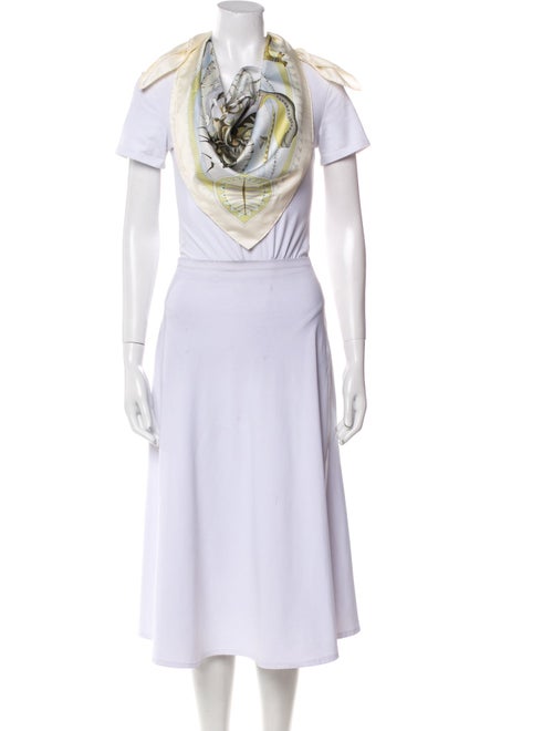 Hermès La Vie du Grand Nord Silk Scarf