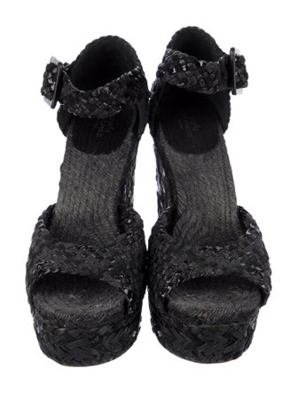 Hermès Leather Espadrilles