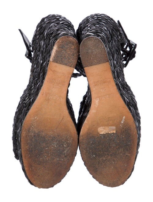 Hermès Leather Espadrilles