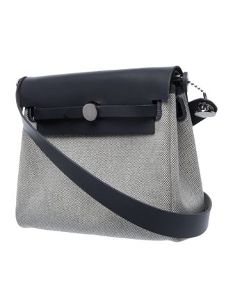 Hermès 2024 Military Toile Mini Herbag Zip 20