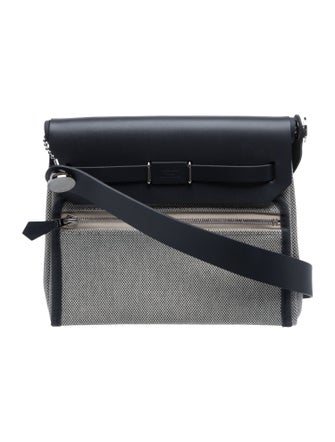 Hermès 2024 Military Toile Mini Herbag Zip 20