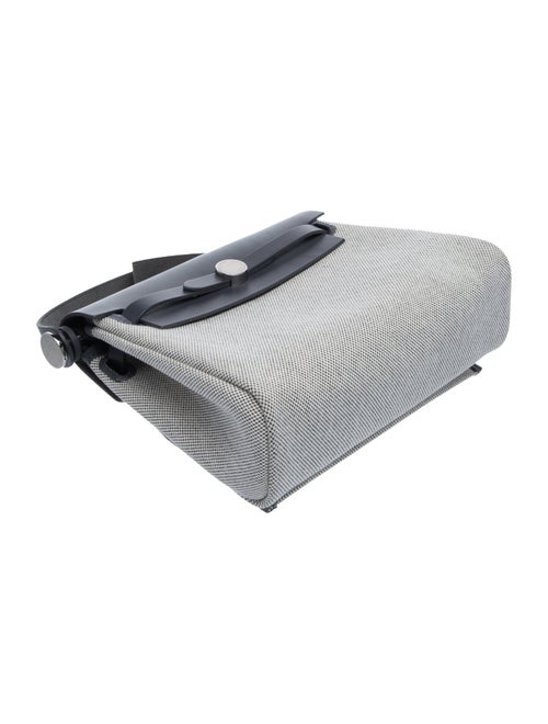 Hermès 2024 Military Toile Mini Herbag Zip 20