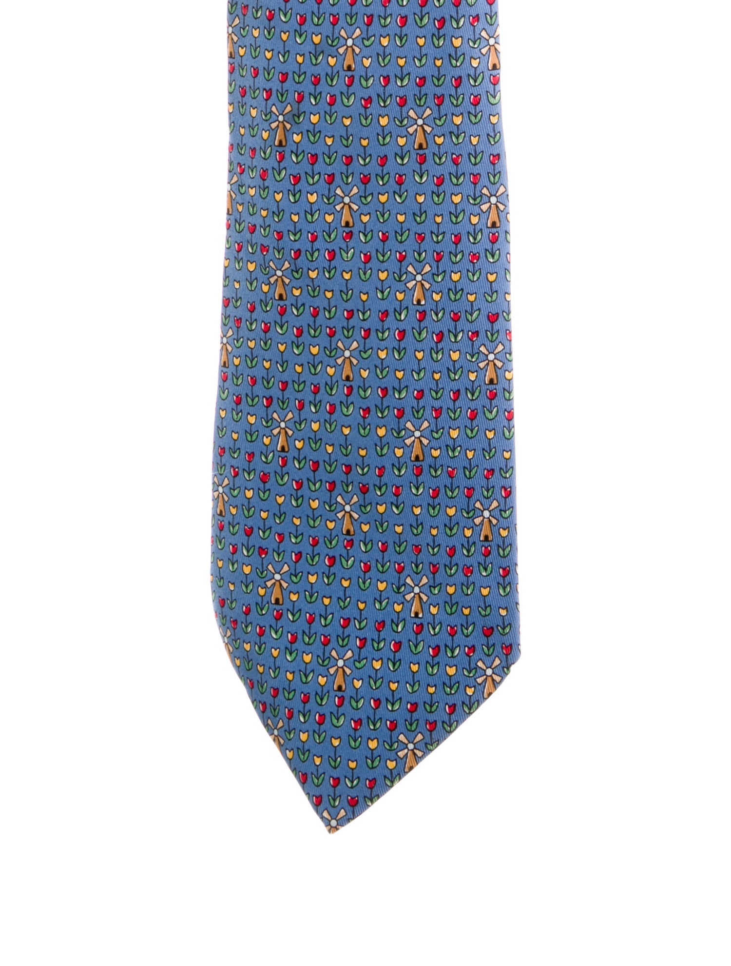 Hermès Silk Windmill Tie