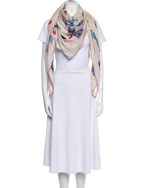 Hermès Eperon d'Or et Tenues de Jour Silk Scarf