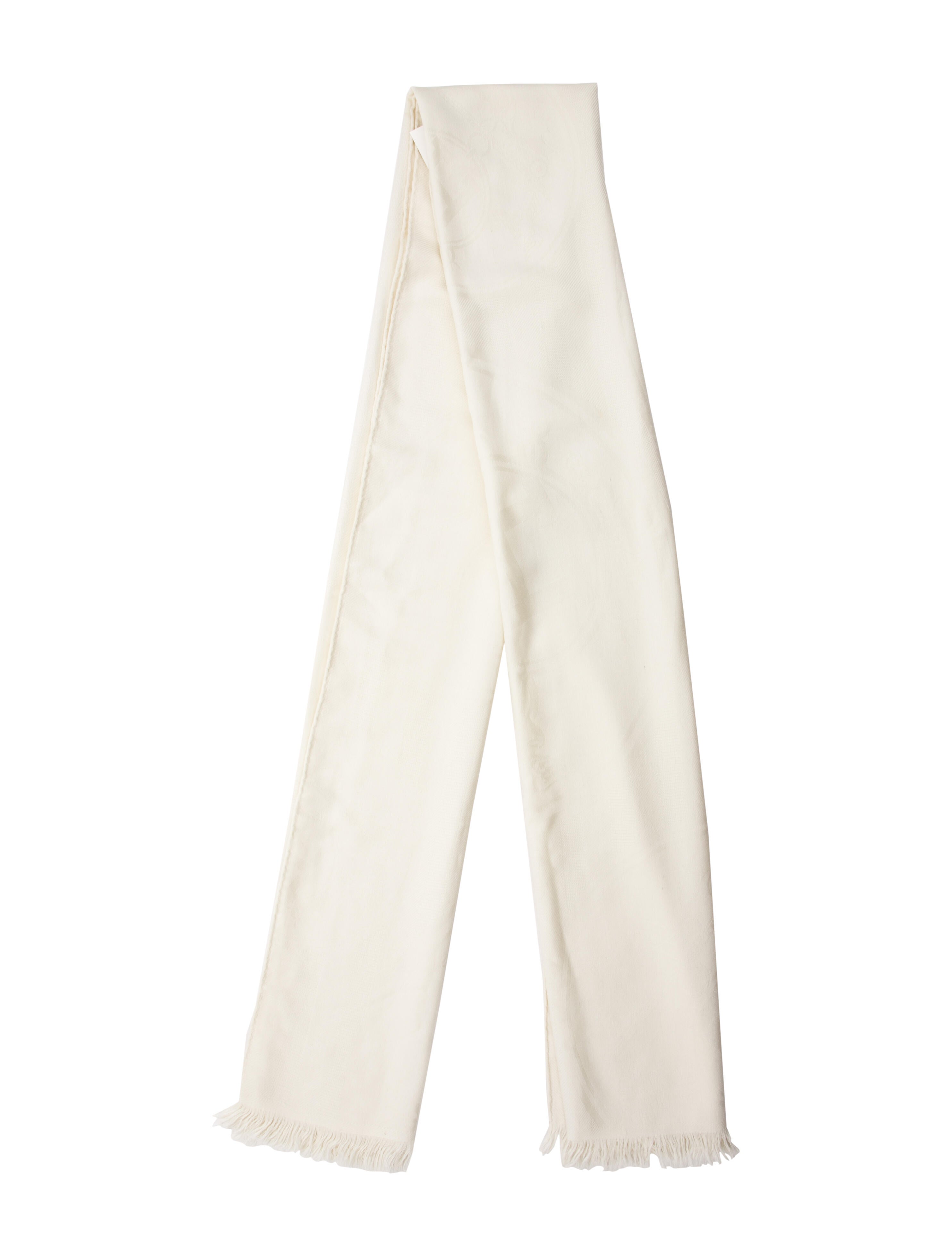 Hermès Ex-Libris Cashmere Scarf