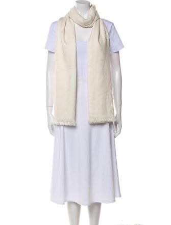 Hermès Ex-Libris Cashmere Scarf