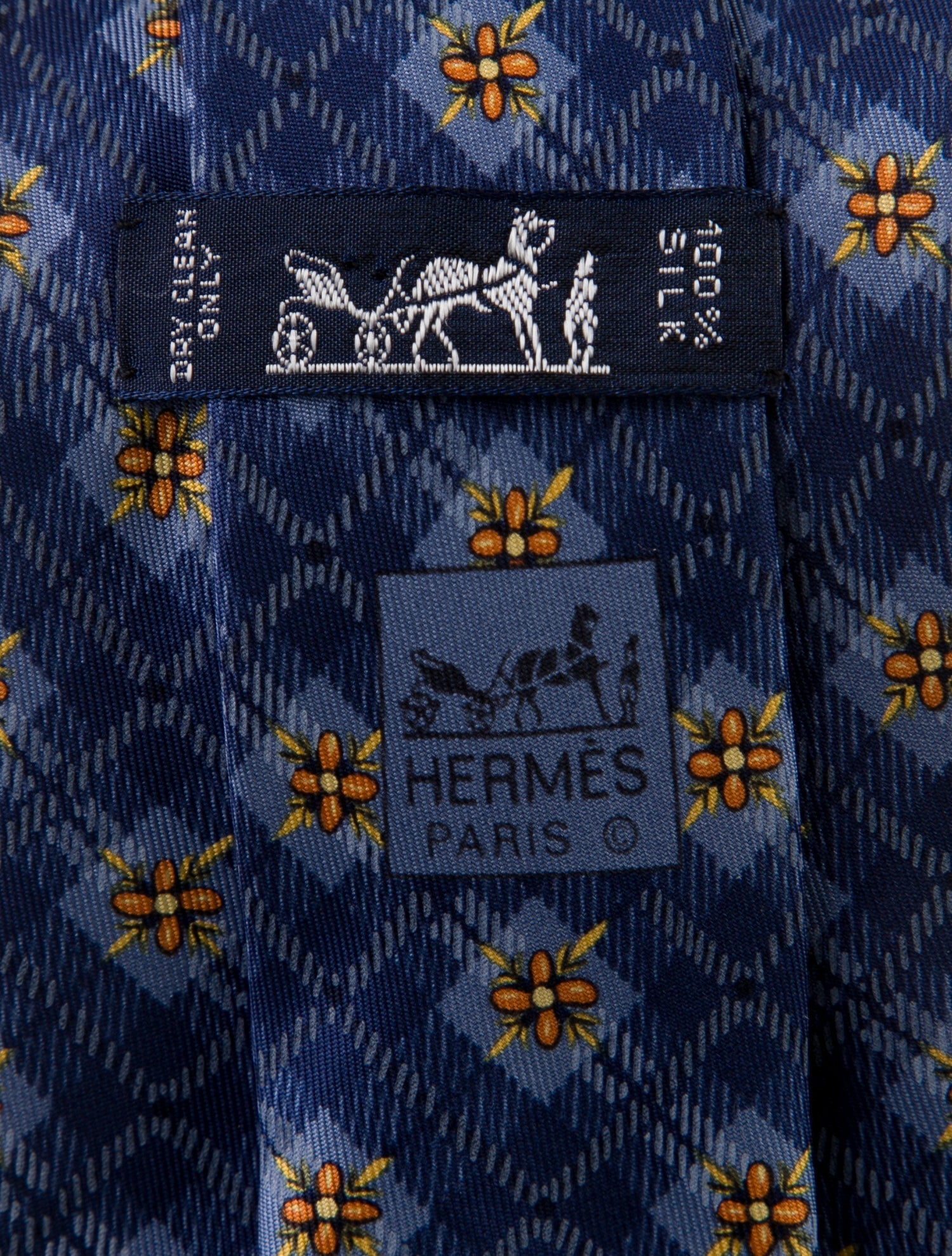 Hermès Vintage Silk Tie