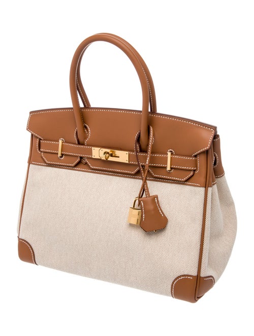 Hermès 2025 Toile H & Swift Birkin 30 w/ Tags