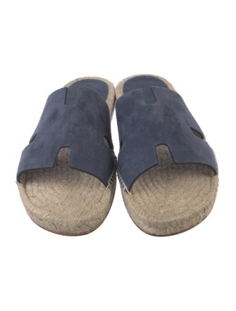 Hermès Antigua H Logo Espadrilles