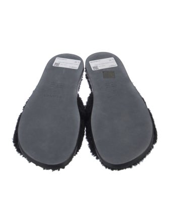 Hermès Izmir Shearling Slides