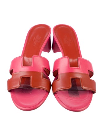 Hermès Oasis H Logo Mules