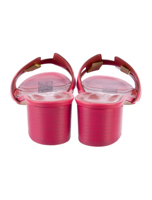 Hermès Oasis H Logo Mules