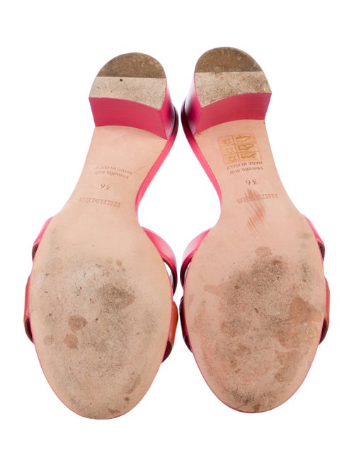 Hermès Oasis H Logo Mules