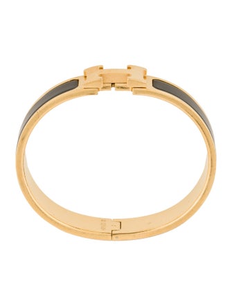 Hermès Clic H Bangle Bracelet