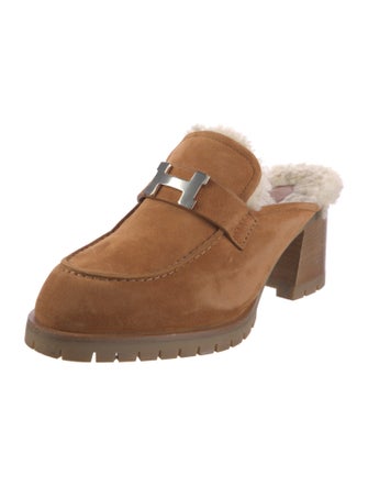 Hermès Flore 60 H Logo Mules