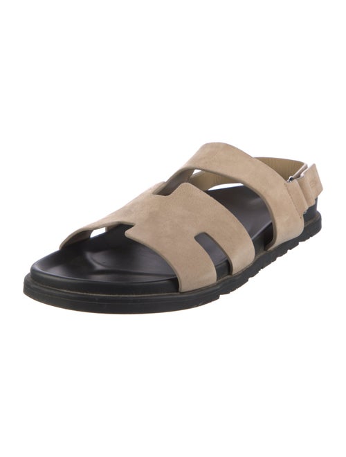 Hermès Genius Suede Sandals
