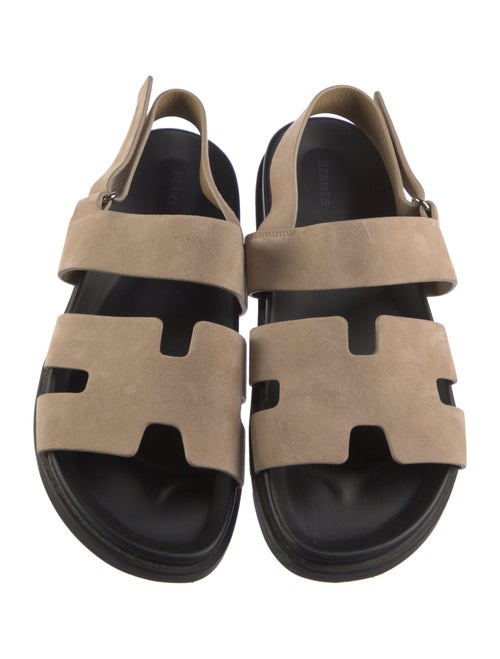 Hermès Genius Suede Sandals