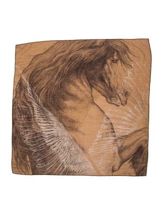 Hermès Les Ailes De Pegase 100 Cashmere Scarf