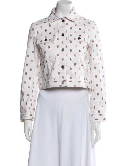 Hermès Printed Blazer