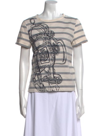 Hermès Brides de Gala En Desordre Graphic Print T-Shirt