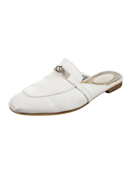Hermès Oz Leather Mules