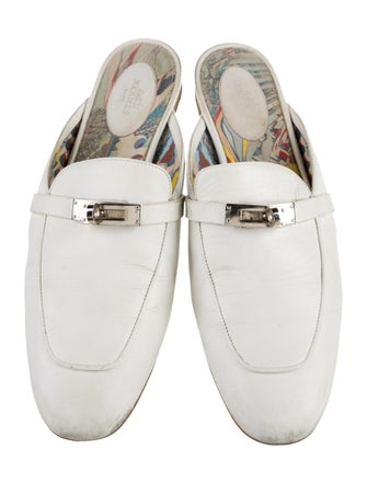 Hermès Oz Leather Mules