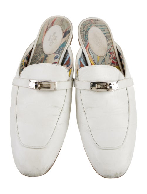 Hermès Oz Leather Mules