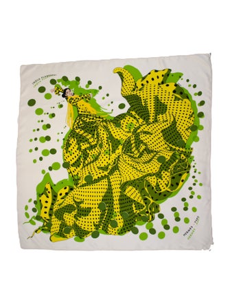 Hermès Hola Flamenca! Silk Scarf