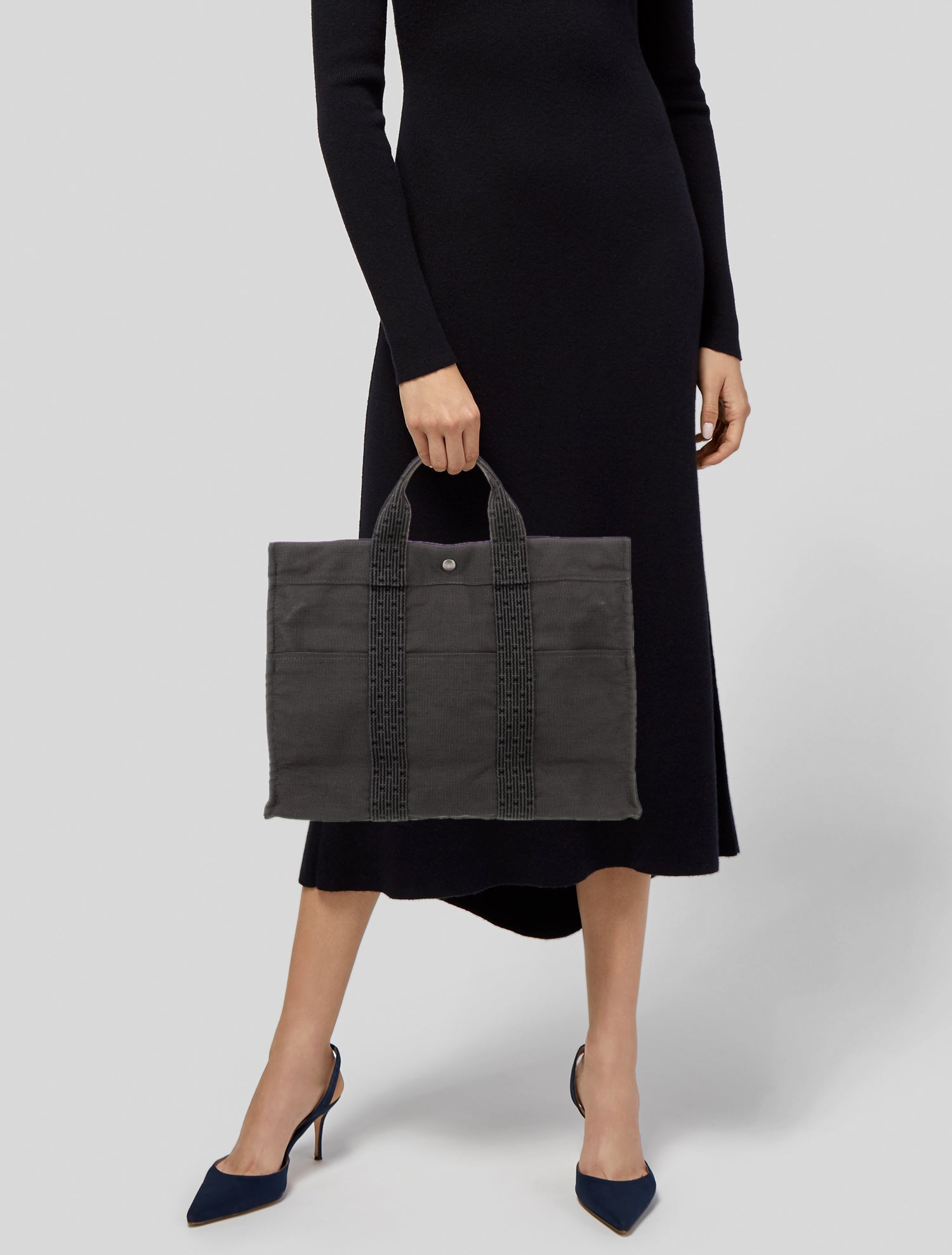 Hermès Toile Herline MM