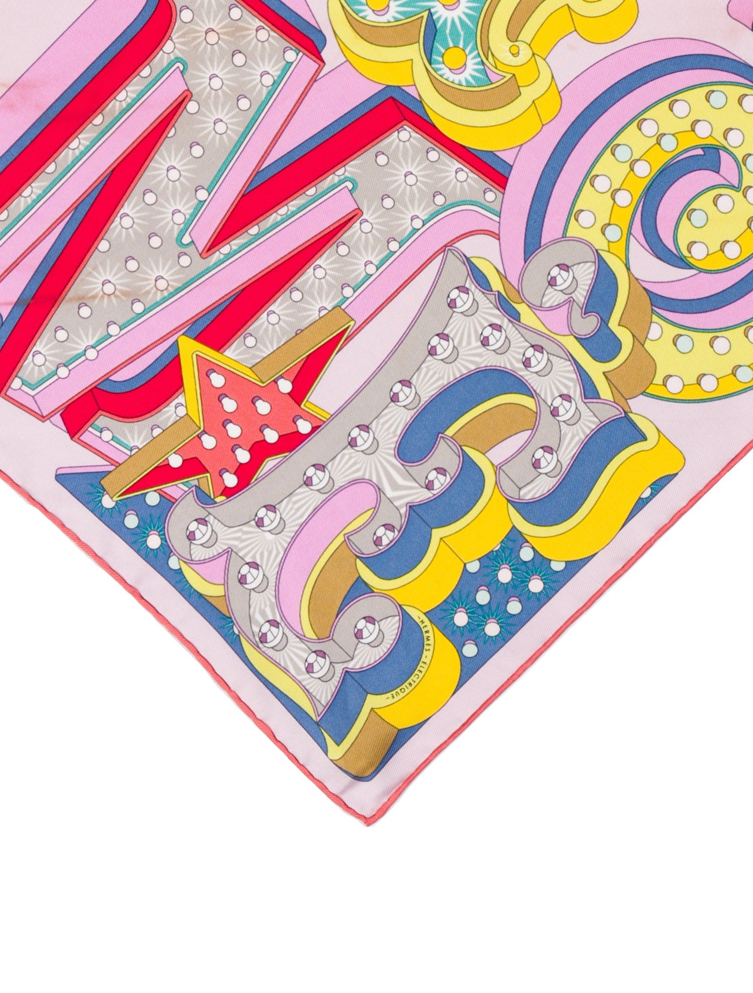 Hermès Électrique Silk Scarf