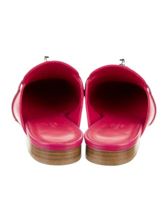 Hermès Oz Leather Mules