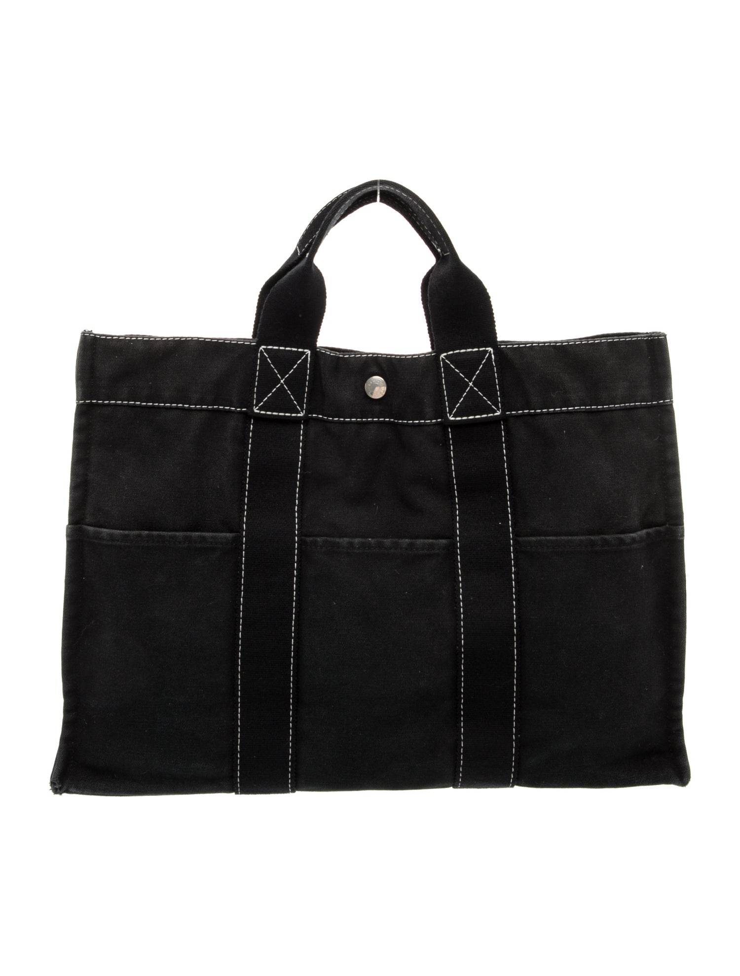 Hermès Toile Fourre-Tout MM