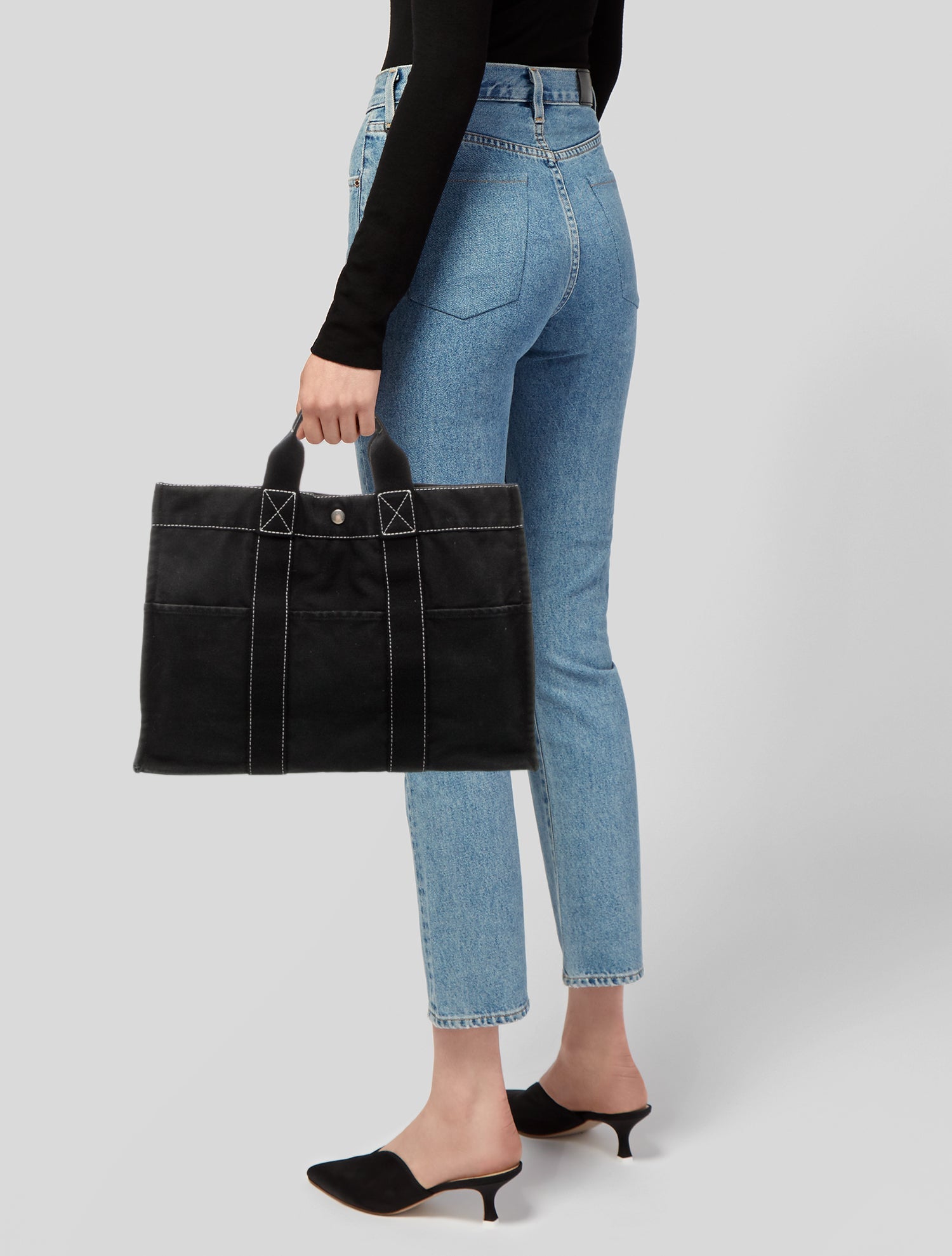 Hermès Toile Fourre-Tout MM