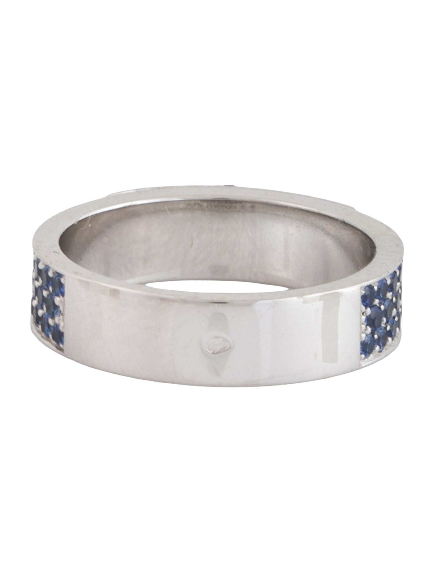 Hermès 18K Sapphire Kelly Ring