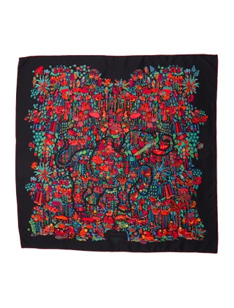 Hermès Legende Moghole Silk Scarf
