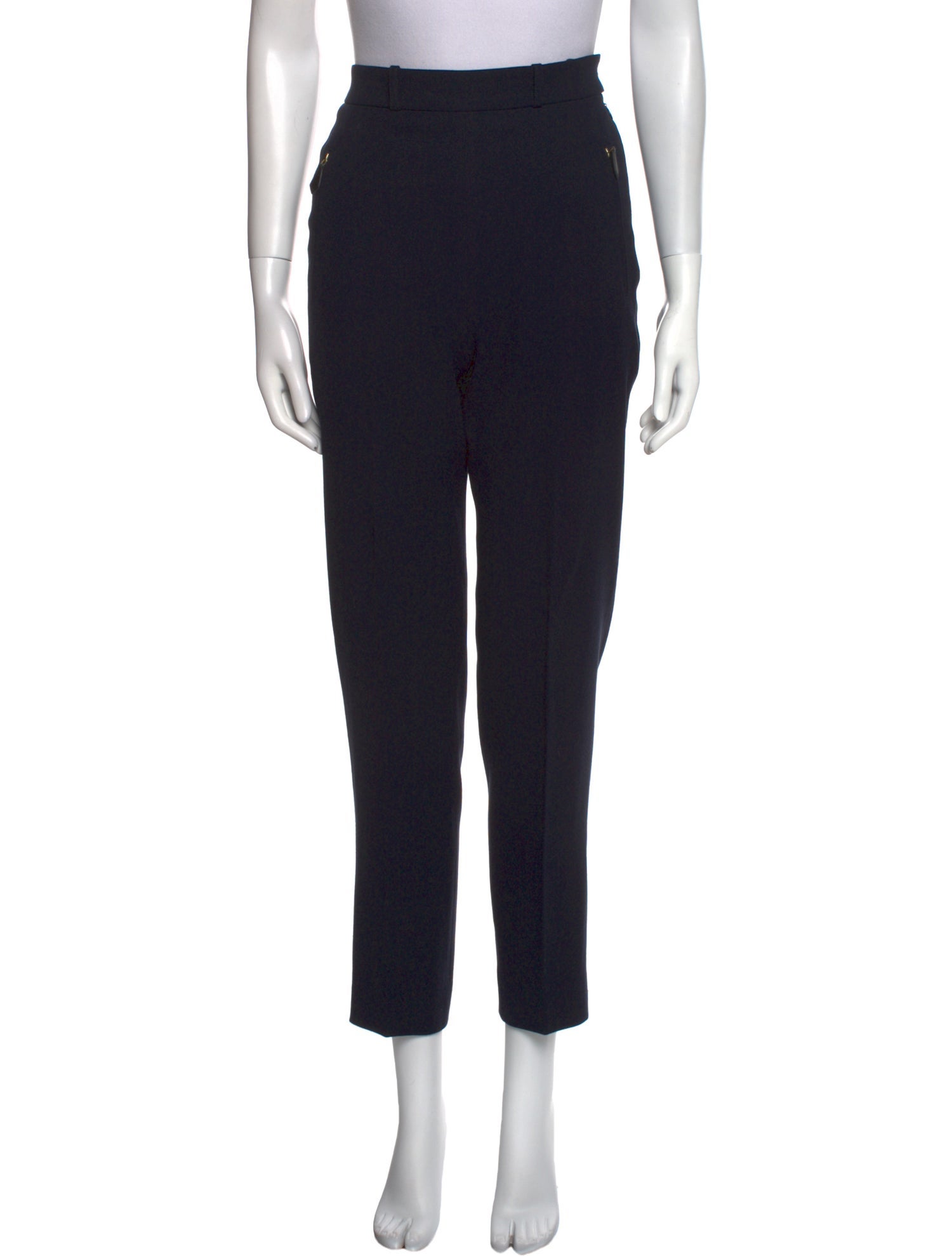 Hermès Wool Straight Leg Pants