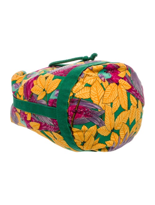 Hermès Les Perroquets Drawstring Bag