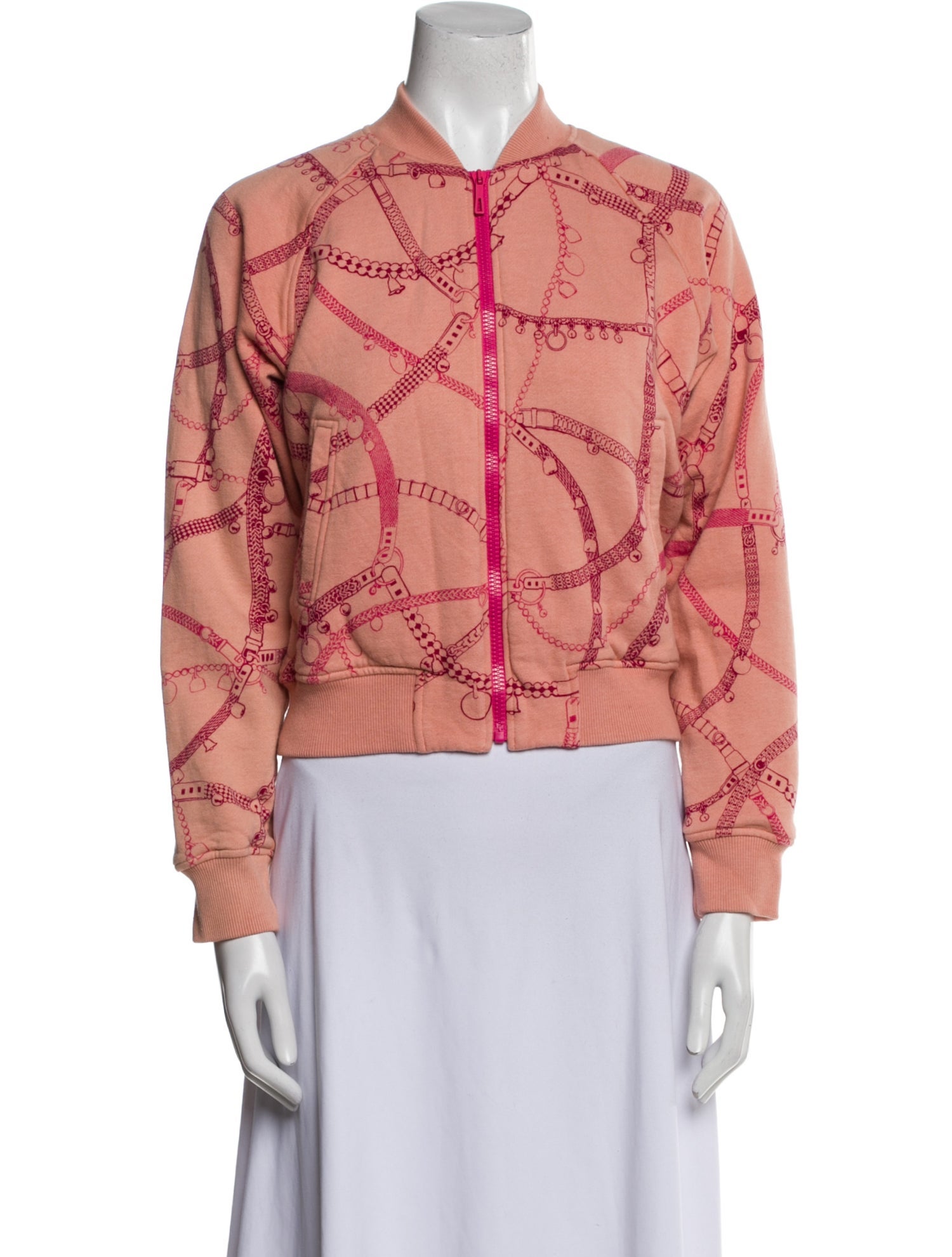 Hermès Printed Bomber Jacket