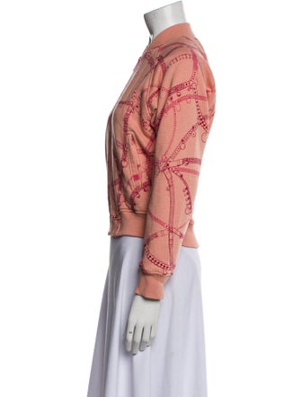 Hermès Printed Bomber Jacket
