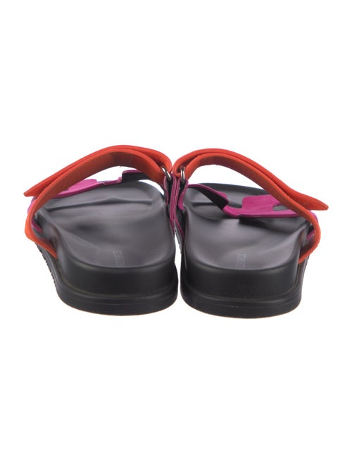 Hermès Chypre Suede Slides