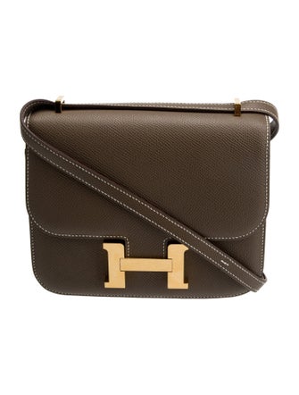 Hermès 2022 Epsom Mini Constance 18