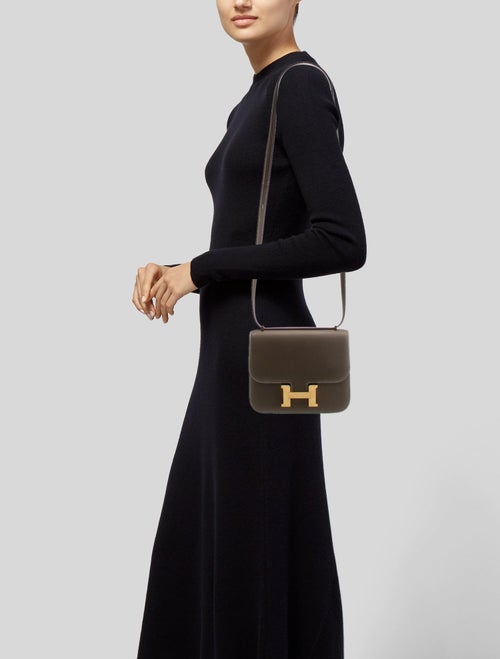 Hermès 2022 Epsom Mini Constance 18