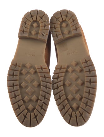 Hermès Faubourg H Logo Loafers