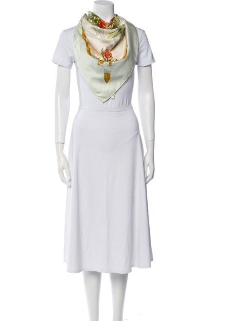 Hermès Regina Silk Scarf